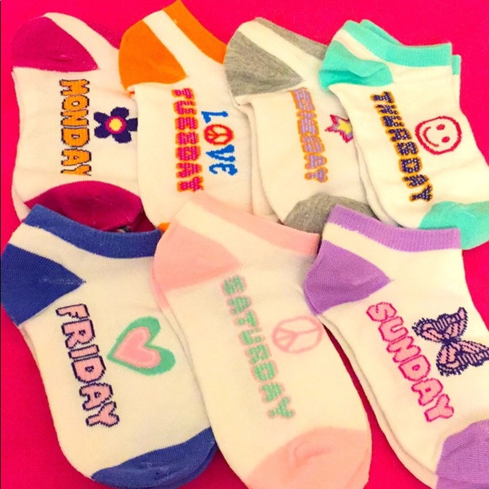 Days of the Week Socks